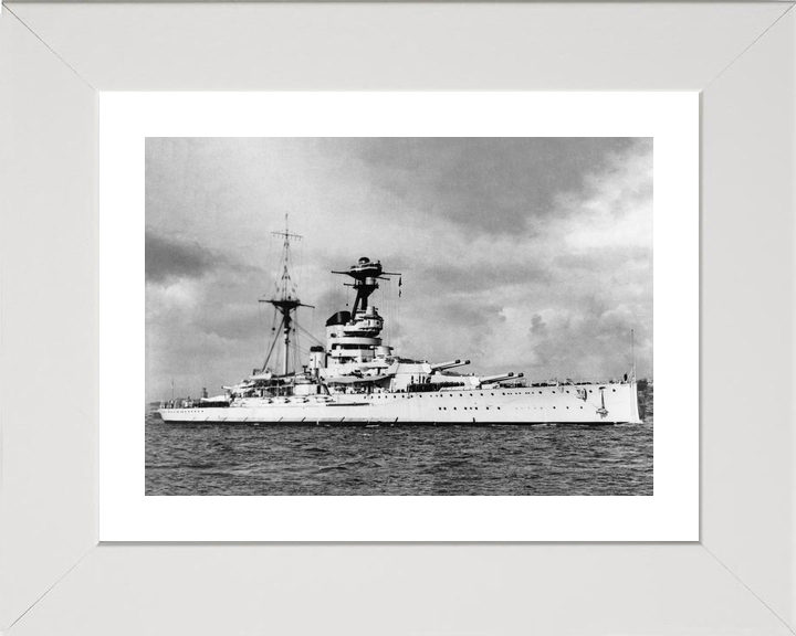 HMS Resolution 09 Revenge Class Battleship Starboard View Photo Print - Posters, Prints, & Visual Artwork - by Hampshire Prints (image 4 of 9)