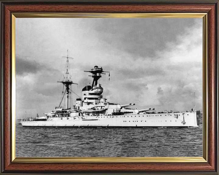 HMS Resolution 09 Revenge Class Battleship Starboard View Photo Print - Posters, Prints, & Visual Artwork - by Hampshire Prints (image 9 of 9)