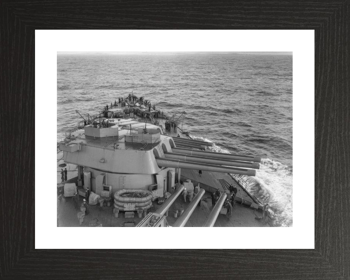 HMS Rodney 29 Nelson Class Battleship Forecastle Photo Print - Posters, Prints, & Visual Artwork - by Hampshire Prints (image 2 of 9)