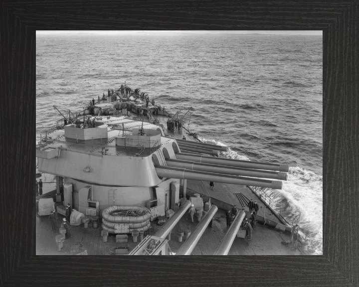 HMS Rodney 29 Nelson Class Battleship Forecastle Photo Print - Posters, Prints, & Visual Artwork - by Hampshire Prints (image 3 of 9)