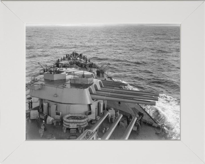 HMS Rodney 29 Nelson Class Battleship Forecastle Photo Print - Posters, Prints, & Visual Artwork - by Hampshire Prints (image 5 of 9)