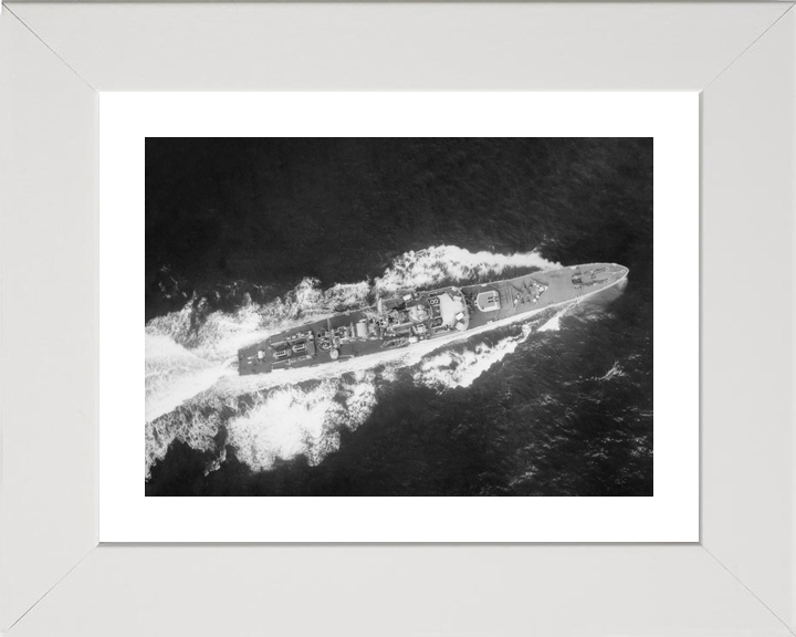 HMS Scarborough F63 Whitby Class Frigate From Above Photo Print - Posters, Prints, & Visual Artwork - by Hampshire Prints (image 4 of 9)