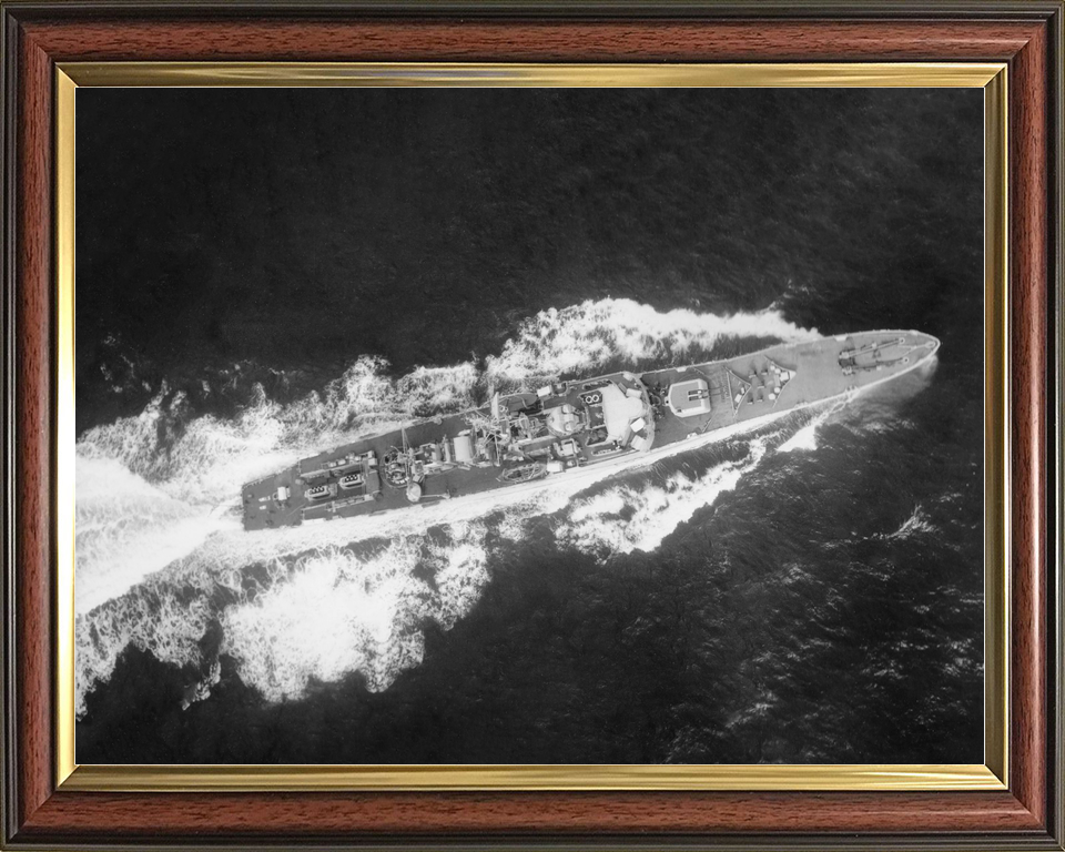 HMS Scarborough F63 Whitby Class Frigate From Above Photo Print - Posters, Prints, & Visual Artwork - by Hampshire Prints (image 9 of 9)