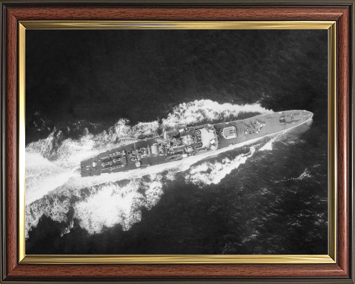 HMS Scarborough F63 Whitby Class Frigate From Above Photo Print - Posters, Prints, & Visual Artwork - by Hampshire Prints (image 9 of 9)