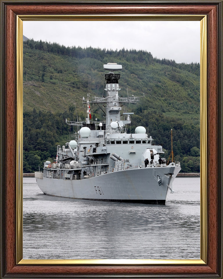 HMS Sutherland F81 Type 23 Frigate July 2016 Photo Print - Posters, Prints, & Visual Artwork - by Hampshire Prints (image 9 of 9)