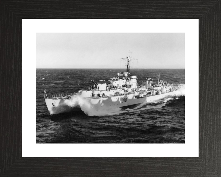 HMS St. Kitts D18 Battle Class Destroyer Photo Print - Posters, Prints, & Visual Artwork - by Hampshire Prints (image 2 of 9)