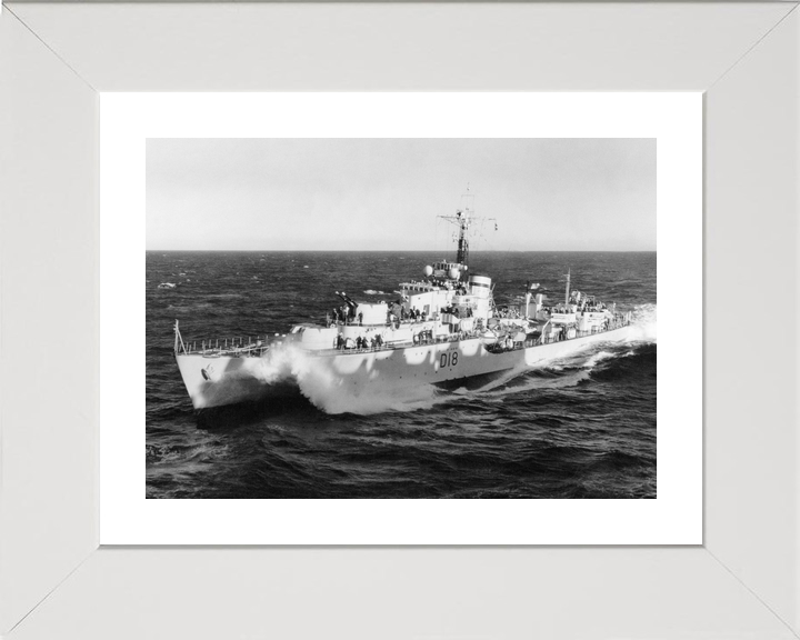HMS St. Kitts D18 Battle Class Destroyer Photo Print - Posters, Prints, & Visual Artwork - by Hampshire Prints (image 4 of 9)
