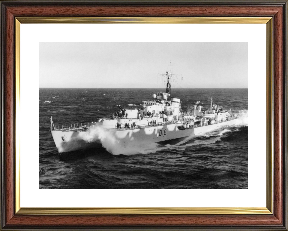 HMS St. Kitts D18 Battle Class Destroyer Photo Print - Posters, Prints, & Visual Artwork - by Hampshire Prints (image 8 of 9)