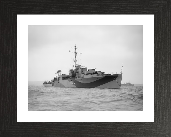 HMS Starling U66 Black Swan Class Sloop Warship March 1943 Photo Print - Posters, Prints, & Visual Artwork - by Hampshire Prints (image 2 of 9)