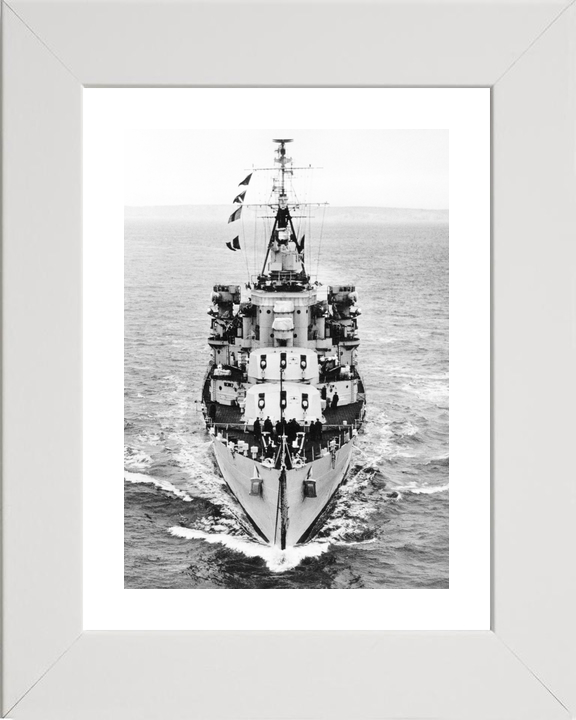 HMS Superb 25 Minotaur Class Light Cruiser Warship Bow View Photo Print - Posters, Prints, & Visual Artwork - by Hampshire Prints (image 4 of 9)