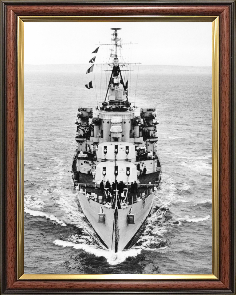 HMS Superb 25 Minotaur Class Light Cruiser Warship Bow View Photo Print - Posters, Prints, & Visual Artwork - by Hampshire Prints (image 9 of 9)