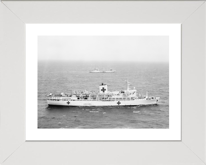 SS Uganda Hospital Ship 1982 Black and White Photo Print - Posters, Prints, & Visual Artwork - by Hampshire Prints (image 4 of 9)