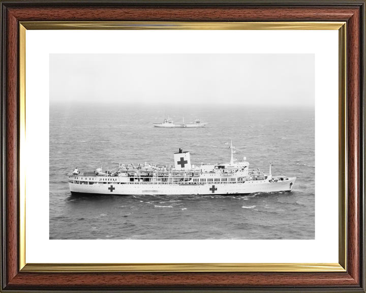 SS Uganda Hospital Ship 1982 Black and White Photo Print - Posters, Prints, & Visual Artwork - by Hampshire Prints (image 8 of 9)