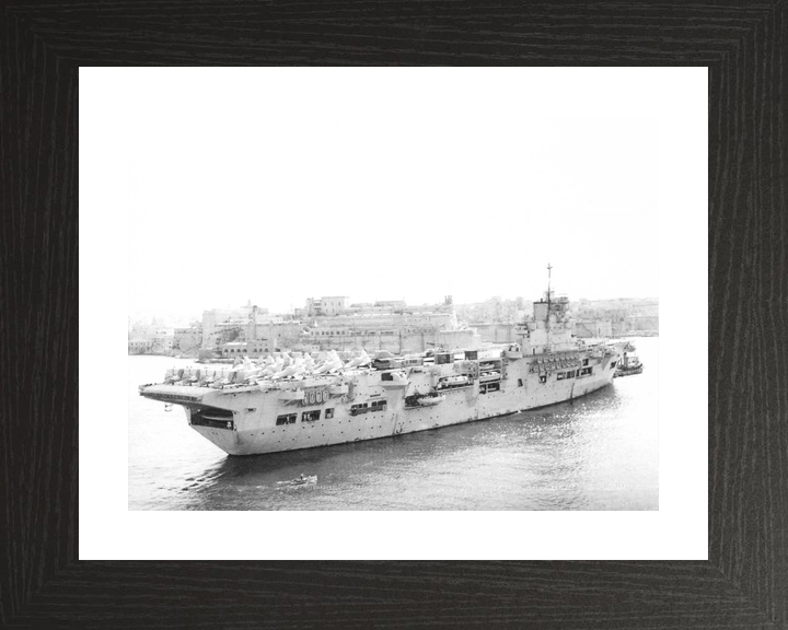 HMS Unicorn I72 Aircraft Repair Ship Valletta Malta Photo Print - Posters, Prints, & Visual Artwork - by Hampshire Prints (image 2 of 9)