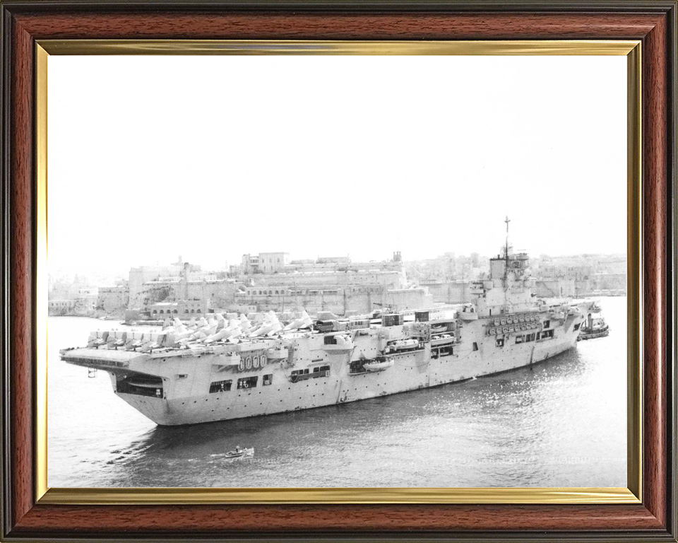 HMS Unicorn I72 Aircraft Repair Ship Valletta Malta Photo Print - Posters, Prints, & Visual Artwork - by Hampshire Prints (image 9 of 9)