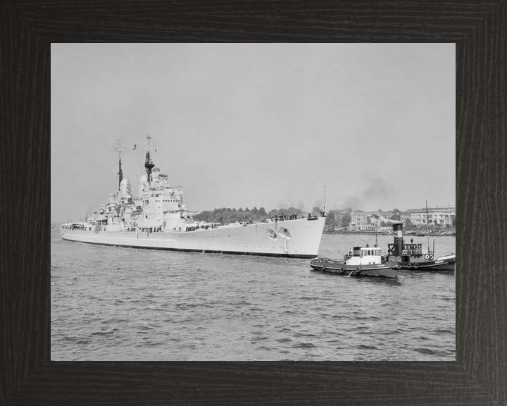 HMS Vanguard 23 Fast Battleship 1940s Photo Print - Posters, Prints, & Visual Artwork - by Hampshire Prints (image 3 of 9)