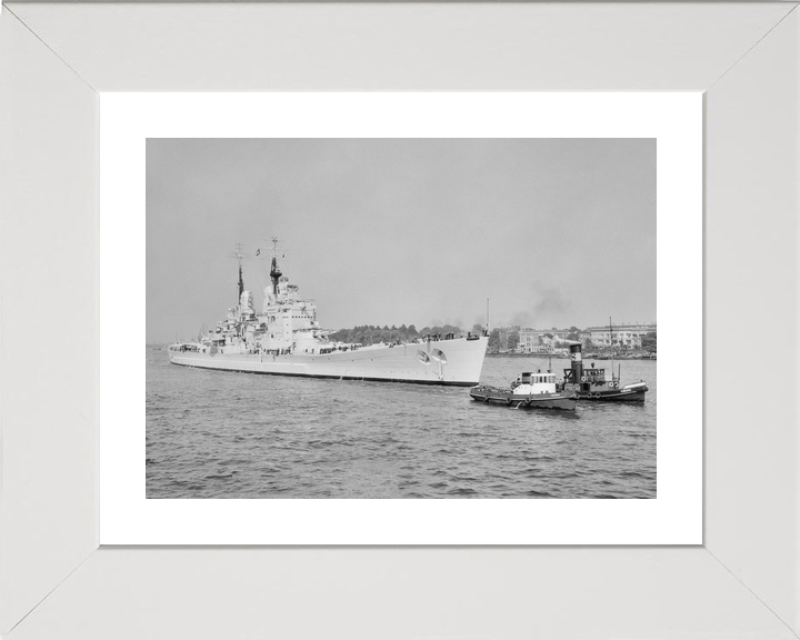 HMS Vanguard 23 Fast Battleship 1940s Photo Print - Posters, Prints, & Visual Artwork - by Hampshire Prints (image 4 of 9)