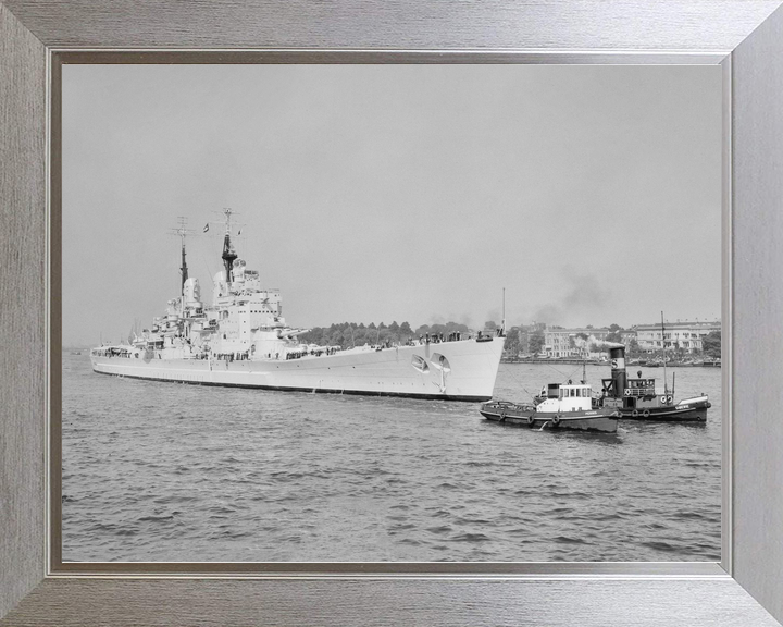 HMS Vanguard 23 Fast Battleship 1940s Photo Print - Posters, Prints, & Visual Artwork - by Hampshire Prints (image 7 of 9)