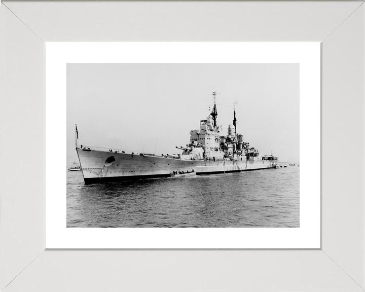 HMS Vanguard 23 Fast Battleship At Anchor Photo Print - Posters, Prints, & Visual Artwork - by Hampshire Prints (image 4 of 9)