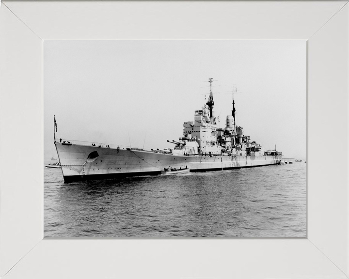 HMS Vanguard 23 Fast Battleship At Anchor Photo Print - Posters, Prints, & Visual Artwork - by Hampshire Prints (image 5 of 9)
