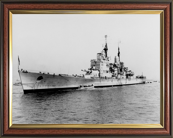 HMS Vanguard 23 Fast Battleship At Anchor Photo Print - Posters, Prints, & Visual Artwork - by Hampshire Prints (image 9 of 9)