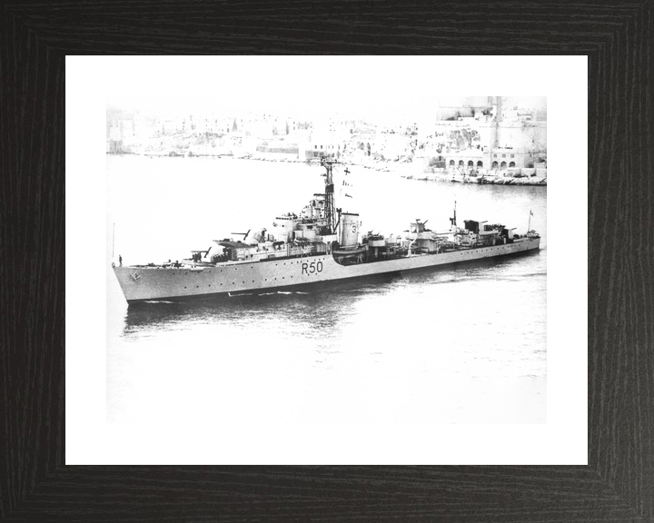 HMS Venus R50 V Class Destroyer April 1946 Photo Print - Posters, Prints, & Visual Artwork - by Hampshire Prints (image 2 of 9)