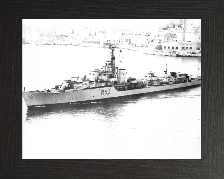 HMS Venus R50 V Class Destroyer April 1946 Photo Print - Posters, Prints, & Visual Artwork - by Hampshire Prints (image 3 of 9)