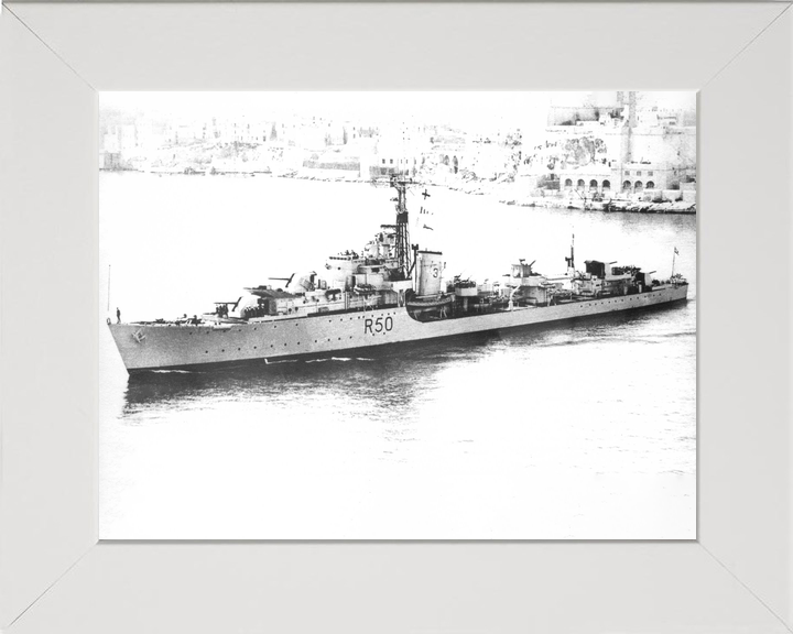 HMS Venus R50 V Class Destroyer April 1946 Photo Print - Posters, Prints, & Visual Artwork - by Hampshire Prints (image 5 of 9)