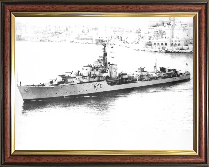HMS Venus R50 V Class Destroyer April 1946 Photo Print - Posters, Prints, & Visual Artwork - by Hampshire Prints (image 9 of 9)
