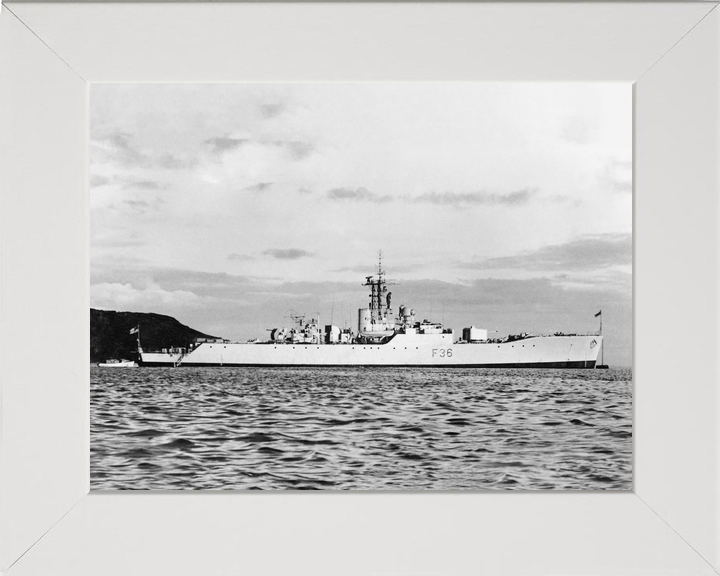 HMS Whitby F36 Whitby Class Frigate At A Buoy Photo Print - Posters, Prints, & Visual Artwork - by Hampshire Prints (image 5 of 9)