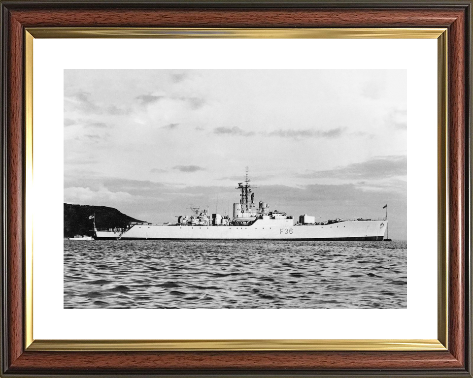 HMS Whitby F36 Whitby Class Frigate At A Buoy Photo Print - Posters, Prints, & Visual Artwork - by Hampshire Prints (image 8 of 9)