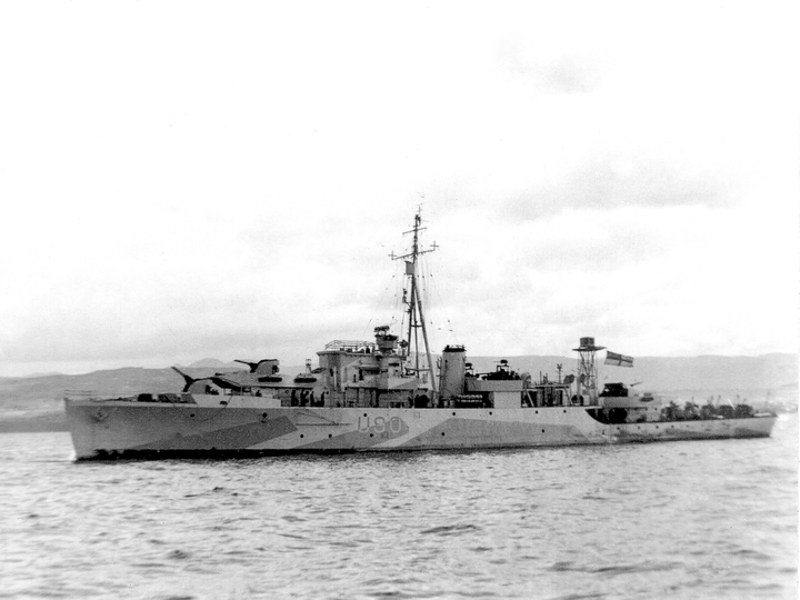 HMS Woodcock U90 Black Swan Class Sloop June 1943 Photo Print - Posters, Prints, & Visual Artwork - by Hampshire Prints (image 1 of 9)