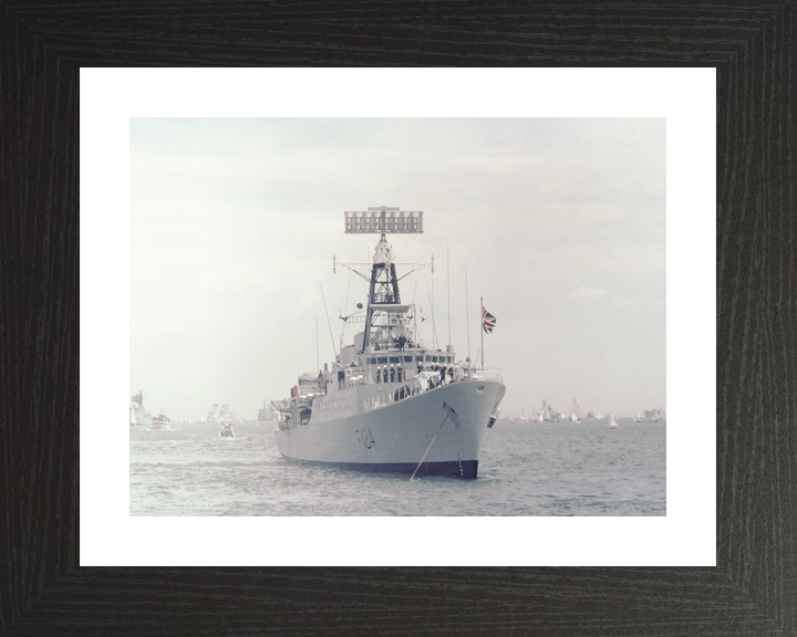 HMS Zulu F124 Tribal Class Frigate At Anchor Photo Print - Posters, Prints, & Visual Artwork - by Hampshire Prints (image 2 of 9)