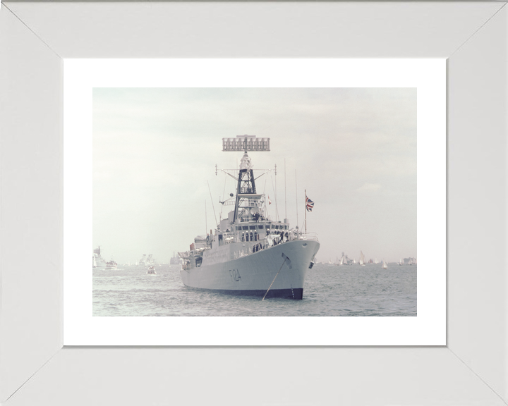 HMS Zulu F124 Tribal Class Frigate At Anchor Photo Print - Posters, Prints, & Visual Artwork - by Hampshire Prints (image 4 of 9)