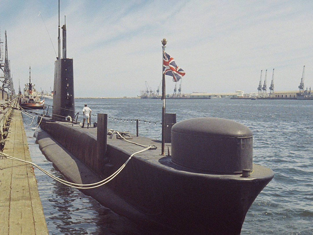 HMS Finwhale S05 Porpoise Class Submarine 1970 Photo Print - Posters, Prints, & Visual Artwork - by Hampshire Prints (image 1 of 9)