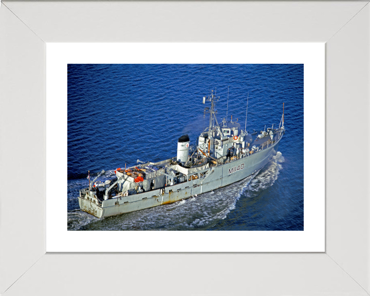 HMS Gavinton (M1140) Royal Navy Ton Class Minesweeper Starboard View Photo Print Wall Art Decor - Posters, Prints, & Visual Artwork - by Hampshire Prints (image 4 of 9)