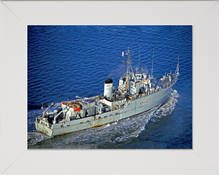 HMS Gavinton (M1140) Royal Navy Ton Class Minesweeper Starboard View Photo Print Wall Art Decor - Posters, Prints, & Visual Artwork - by Hampshire Prints (image 5 of 9)