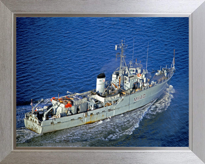 HMS Gavinton (M1140) Royal Navy Ton Class Minesweeper Starboard View Photo Print Wall Art Decor - Posters, Prints, & Visual Artwork - by Hampshire Prints (image 7 of 9)