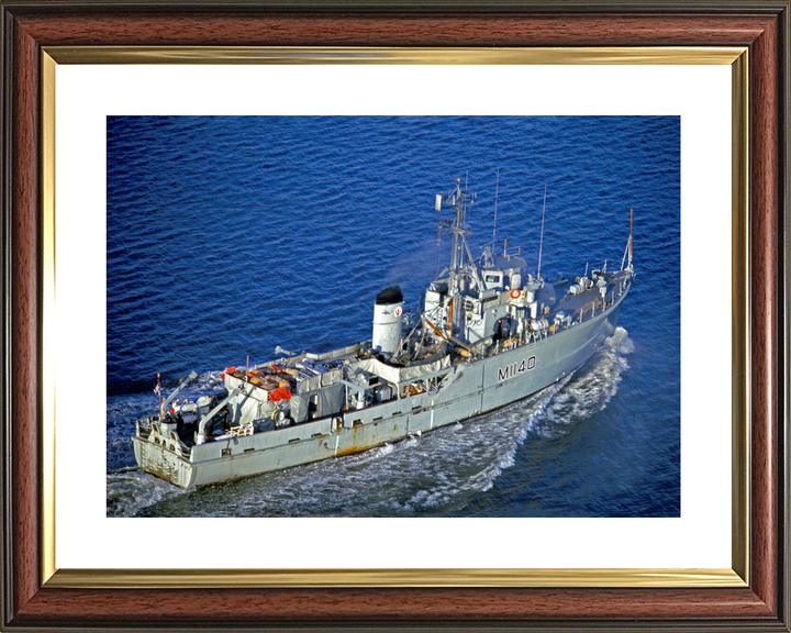 HMS Gavinton (M1140) Royal Navy Ton Class Minesweeper Starboard View Photo Print Wall Art Decor - Posters, Prints, & Visual Artwork - by Hampshire Prints (image 8 of 9)