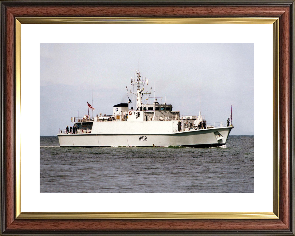 HMS Inverness M102 Sandown Class Minehunter May 2003 Photo Print - Posters, Prints, & Visual Artwork - by Hampshire Prints (image 8 of 9)