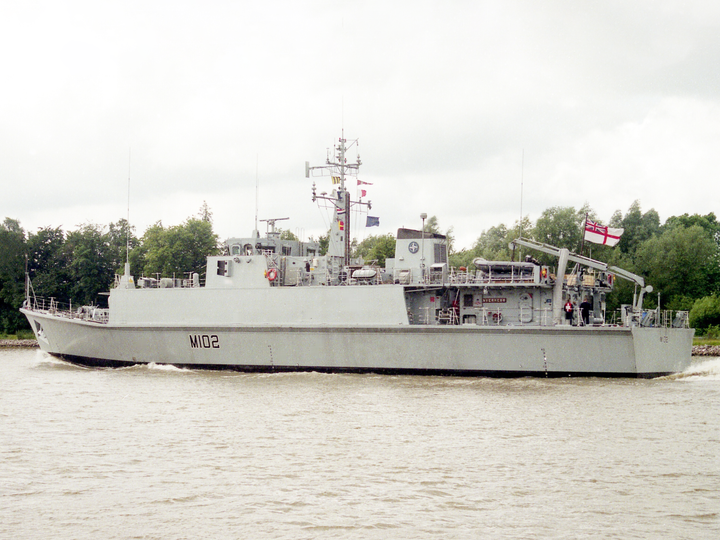 HMS Inverness M102 Sandown Class Minehunter June 1996 Photo Print - Posters, Prints, & Visual Artwork - by Hampshire Prints (image 1 of 9)