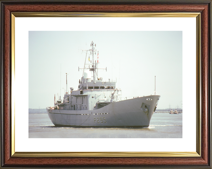 HMS Jersey P295 Island Class Patrol Vessel 20 June 1989 Photo Print - Posters, Prints, & Visual Artwork - by Hampshire Prints (image 8 of 9)