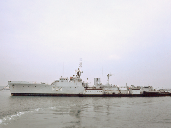 HMS Palliser F94 Blackwood Class Frigate July 1982