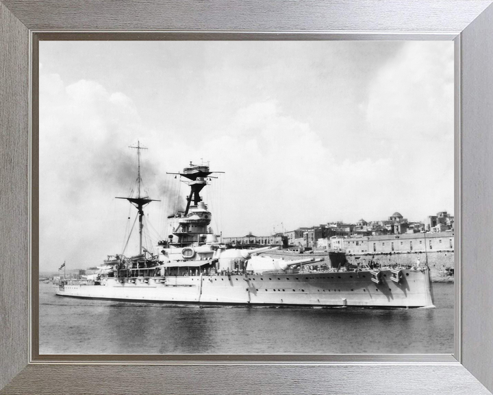 HMS Ramillies 07 Revenge Class Battleship Underway Photo Print