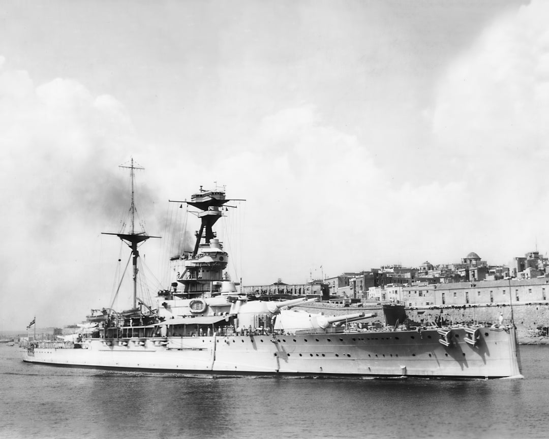 HMS Ramillies (07) Photo Print - Underway - Royal Navy Revenge Class Battleship Hampshire Prints 6 x 4 No Frame No
