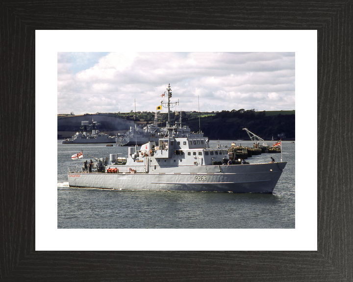 HMS Sandpiper P263 Bird Class Patrol Vessel August 1980 Photo Print - Posters, Prints, & Visual Artwork - by Hampshire Prints (image 2 of 9)