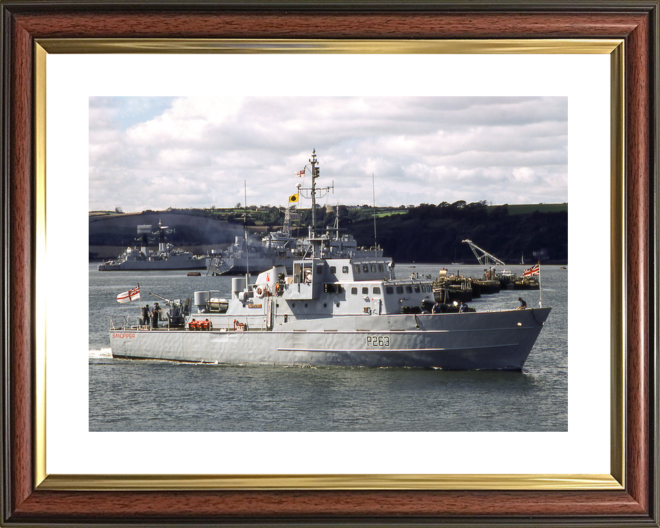 HMS Sandpiper P263 Bird Class Patrol Vessel August 1980 Photo Print - Posters, Prints, & Visual Artwork - by Hampshire Prints (image 8 of 9)