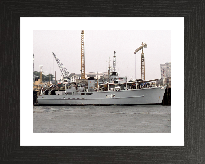 HMS Walkerton M1188 Ton Class Minesweeper 1977 Photo Print - Posters, Prints, & Visual Artwork - by Hampshire Prints (image 2 of 9)
