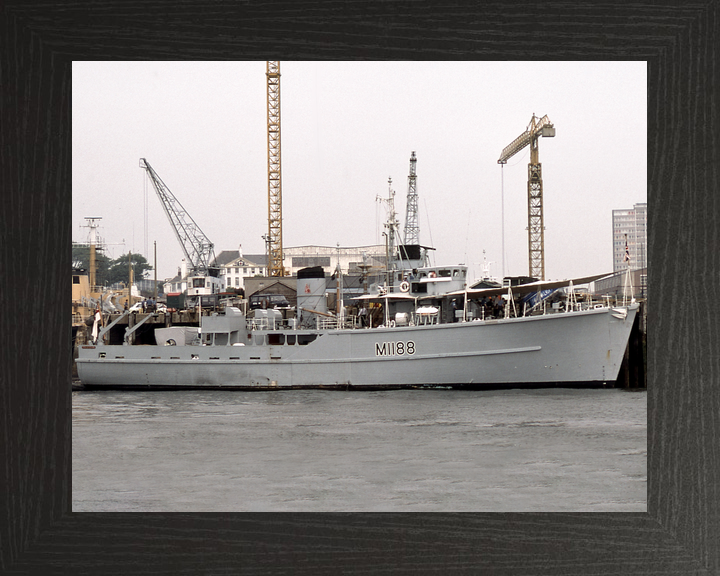 HMS Walkerton M1188 Ton Class Minesweeper 1977 Photo Print - Posters, Prints, & Visual Artwork - by Hampshire Prints (image 3 of 9)