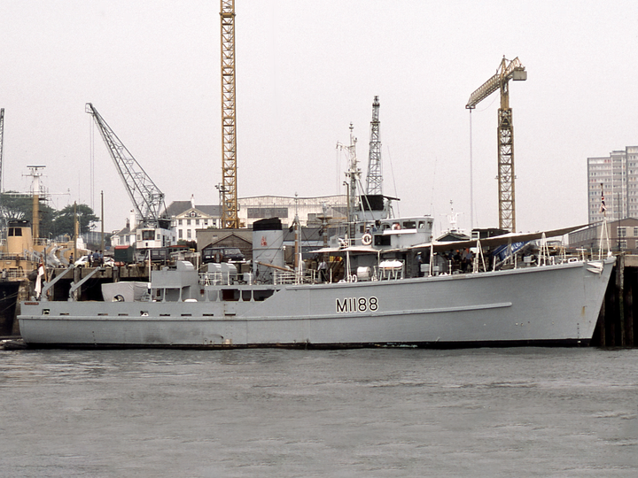 HMS Walkerton M1188 Ton Class Minesweeper 1977 Photo Print - Posters, Prints, & Visual Artwork - by Hampshire Prints (image 1 of 9)